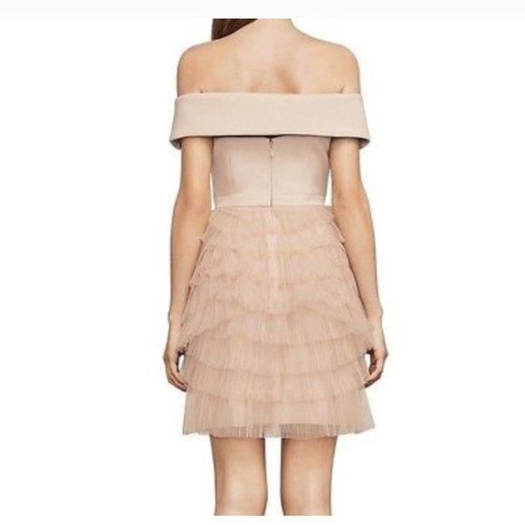 BCBG MaxAzria Marquise Off The Shoulder Ruffle dress - Picture 2 of 4